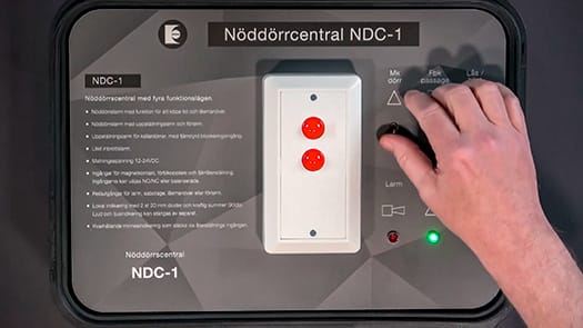 Video - Nöddörrcentral NDC-1